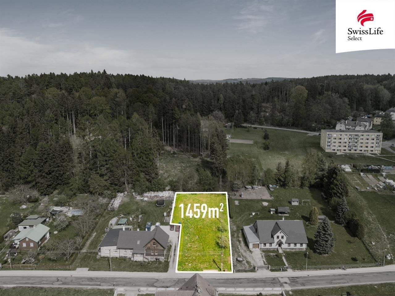 Prodej pozemek pro bydlení - Mostek, 1 459 m²