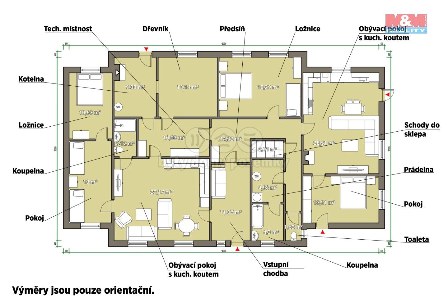 Pronájem rodinný dům - Nová Plánice, Plánice, 185 m²