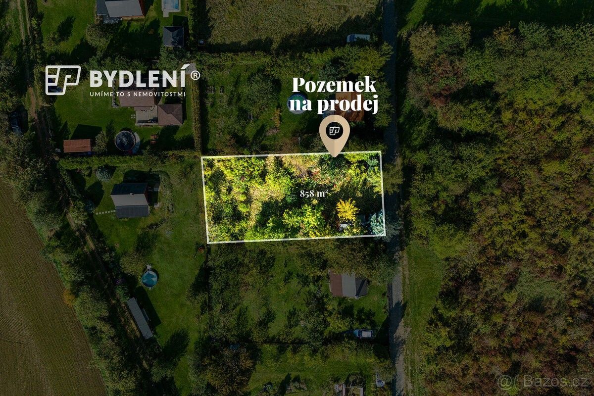 Pozemky pro bydlení, Nebužely, 277 34, 858 m²