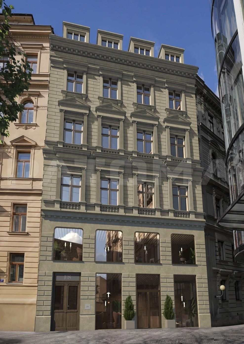 Kanceláře, Jungmannovo náměstí, Praha, 100 m²