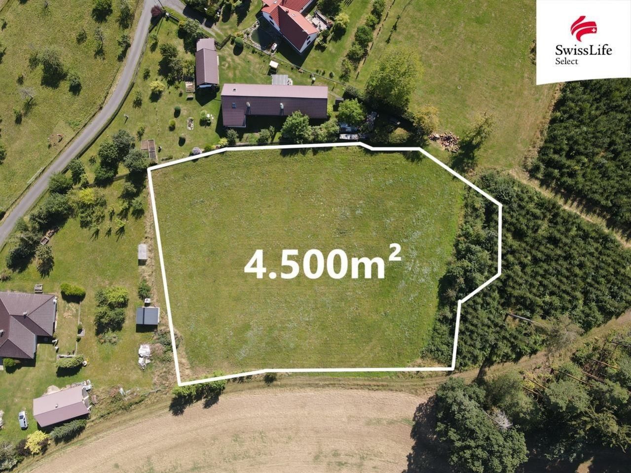 Prodej pozemek pro bydlení - Načešice, 4 500 m²