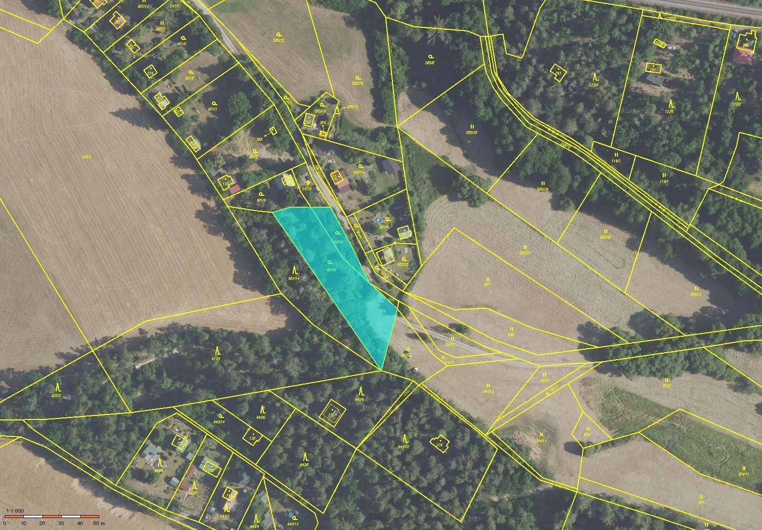 Prodej zahrada - Mokrovraty, 2 125 m²