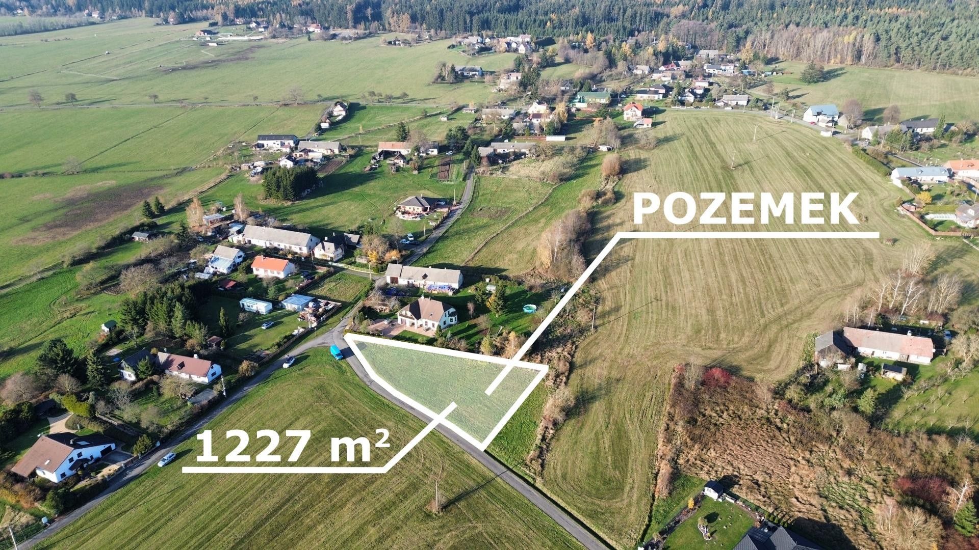 Pozemky pro bydlení, Zalány, Rožmitál pod Třemšínem, 1 617 m²