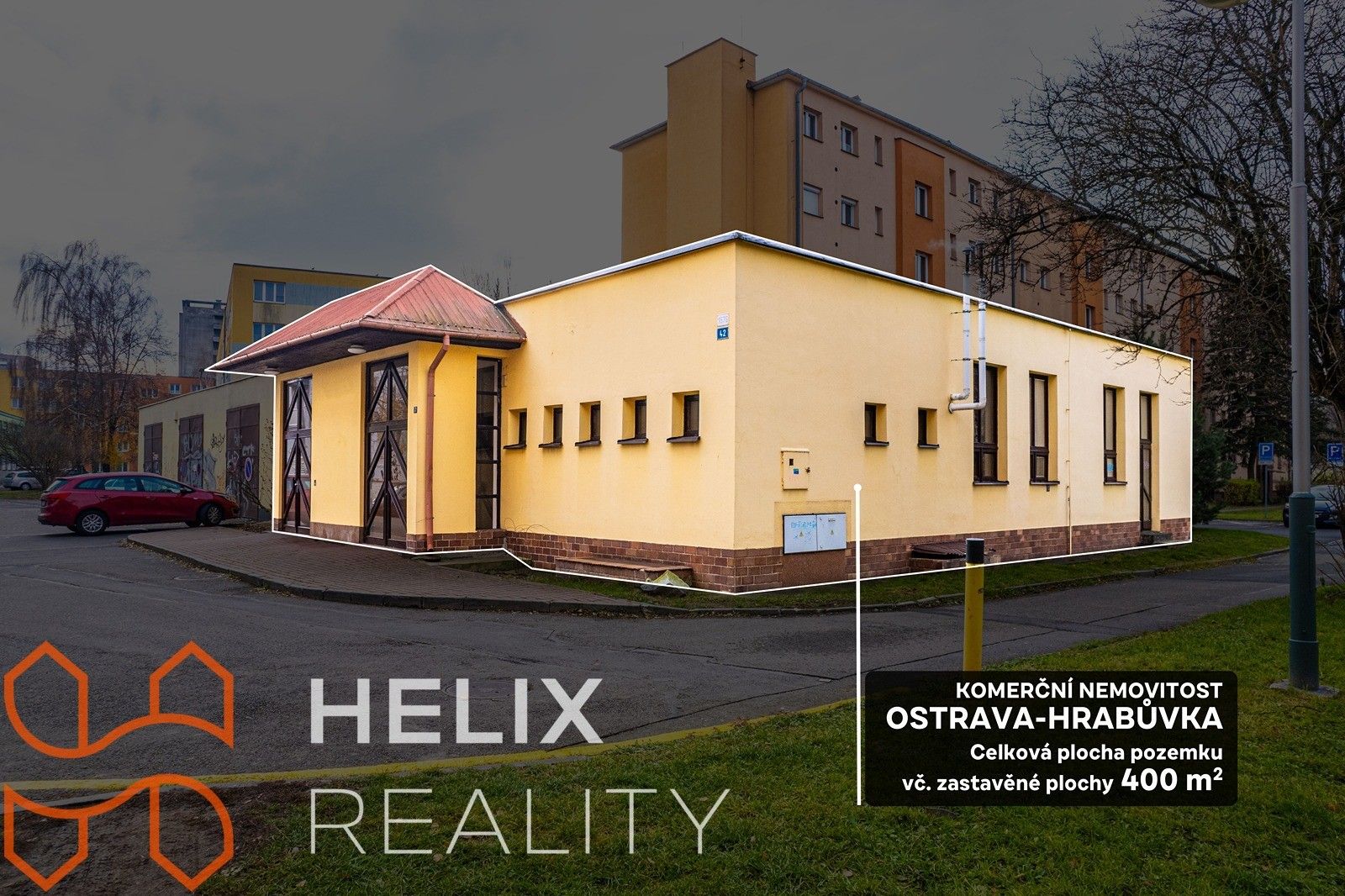 Obchodní prostory, Horní, Ostrava, 460 m²