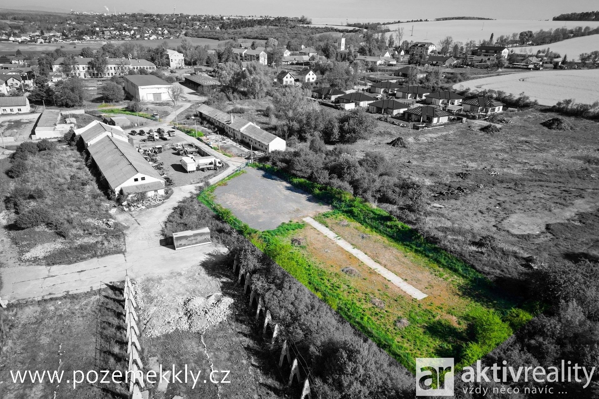 Komerční pozemky, Záboří, Kly, 2 639 m²