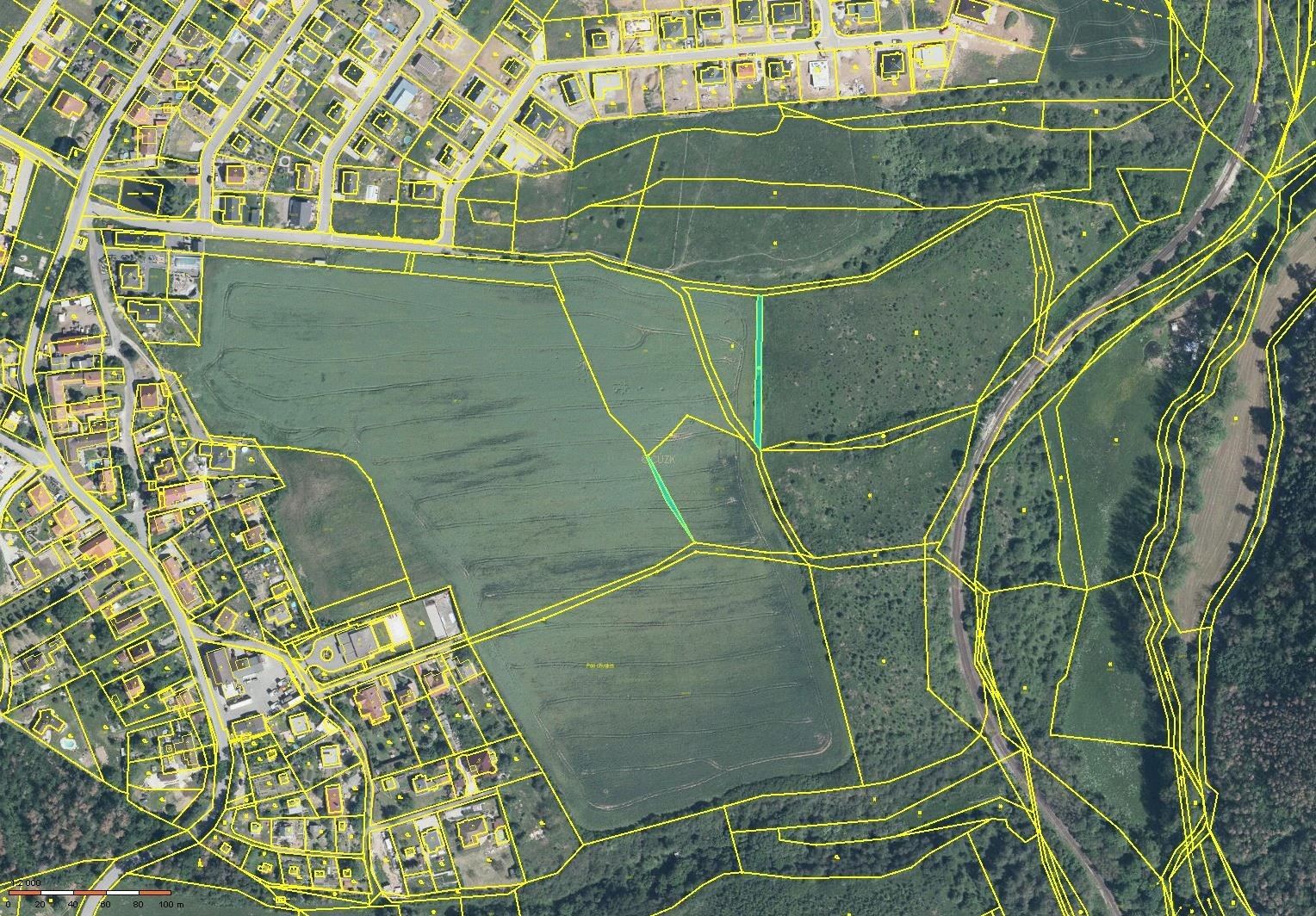 Louky, ČSD-Strážní domek, Králův Dvůr, 9 830 m²