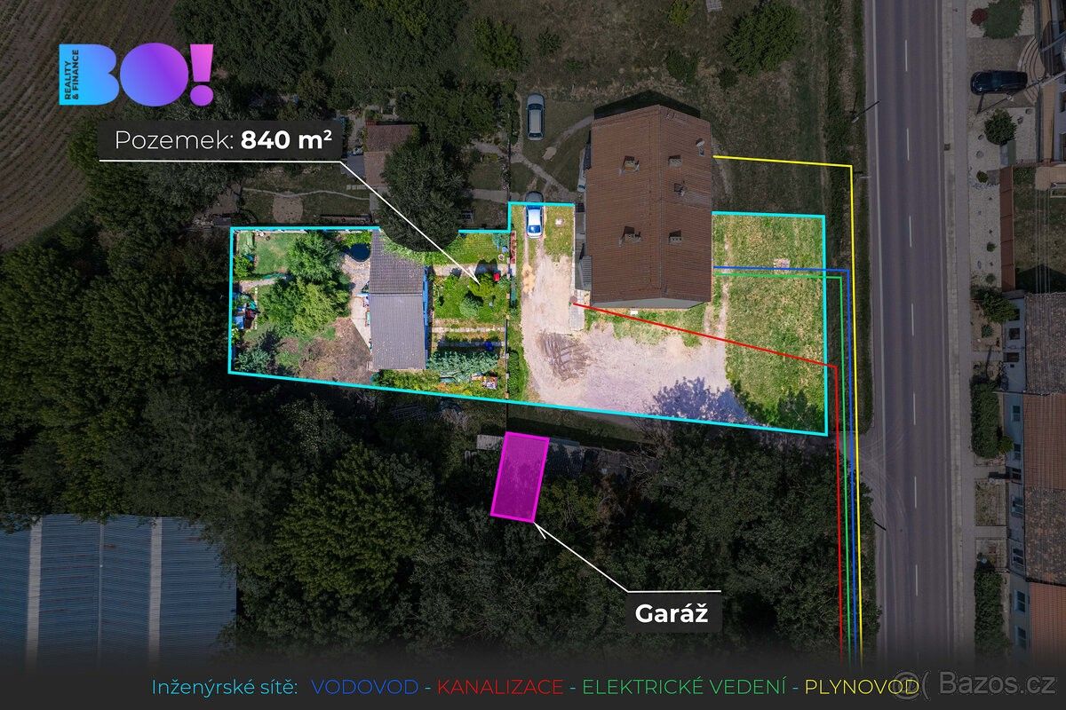 Pozemky pro bydlení, Hevlín, 671 69