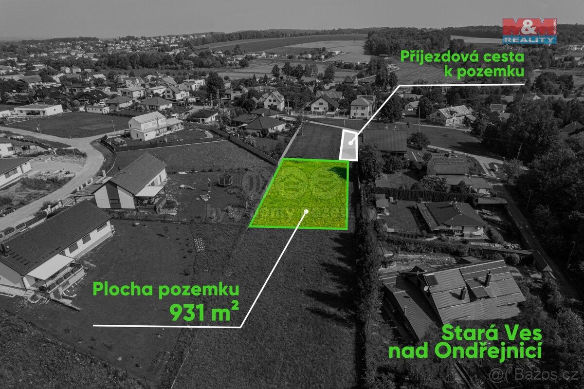 Pozemky pro bydlení, Stará Ves nad Ondřejnicí, 739 23, 1 142 m²