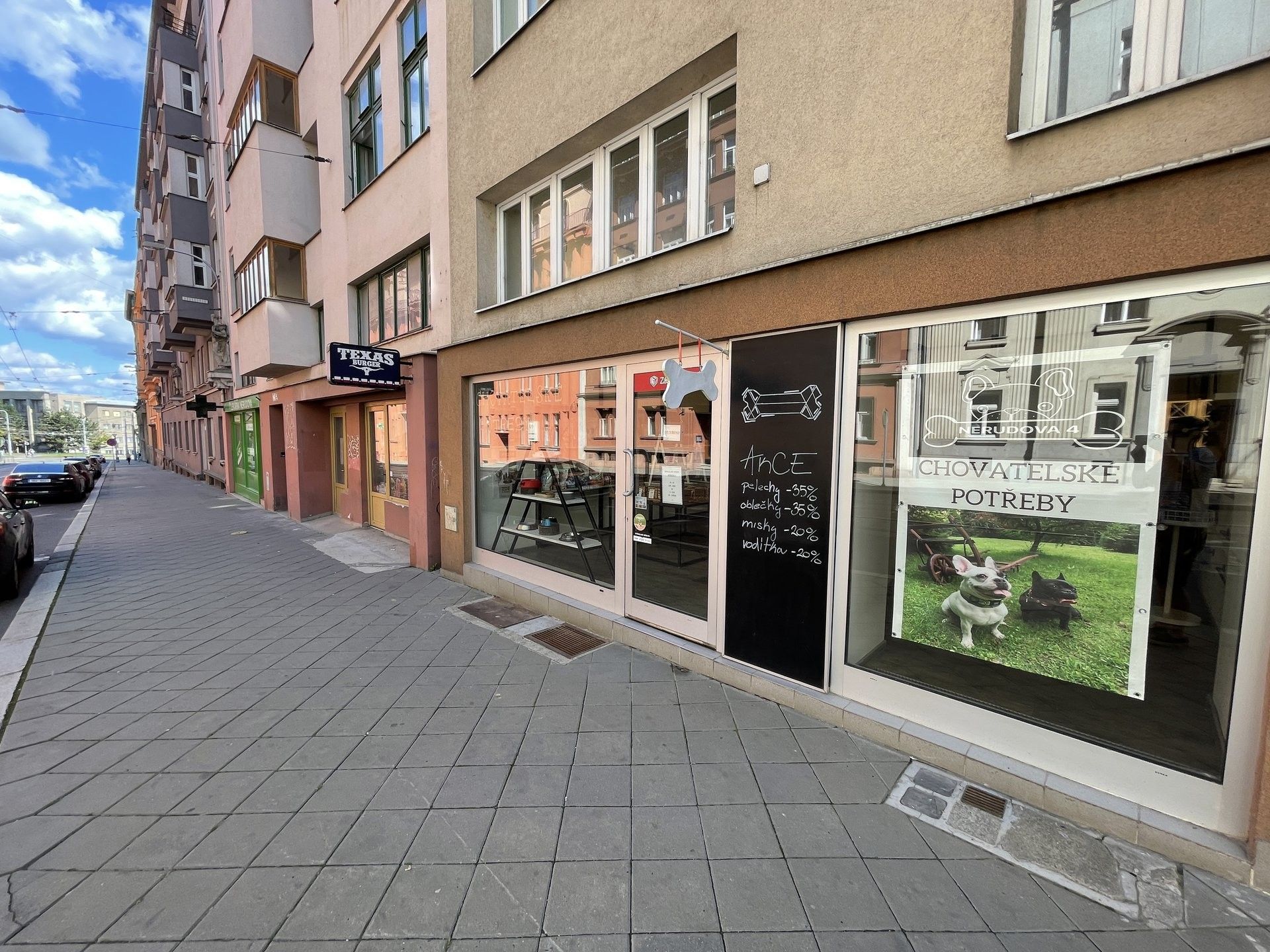 Obchodní prostory, Nerudova, Brno, 115 m²