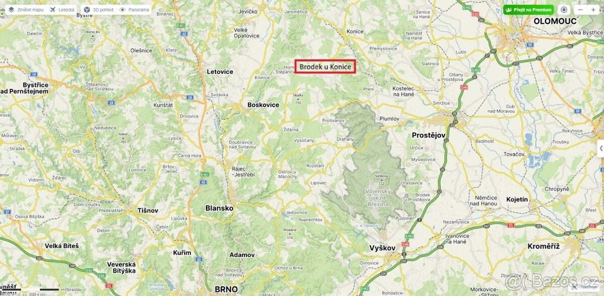 Pozemky pro bydlení, Brodek u Konice, 798 46