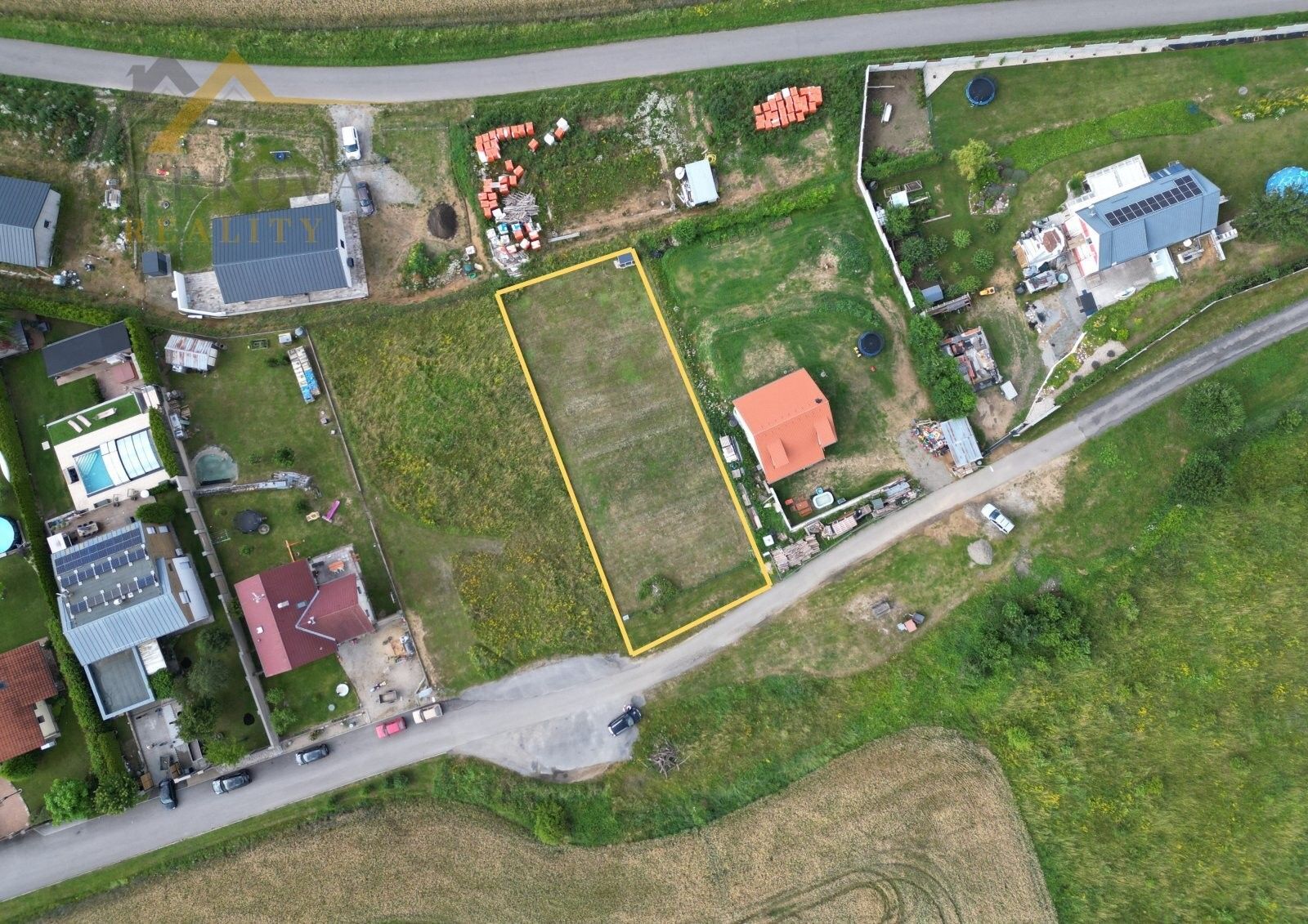 Prodej pozemek pro bydlení - Oldřichov, Dobev, 1 219 m²