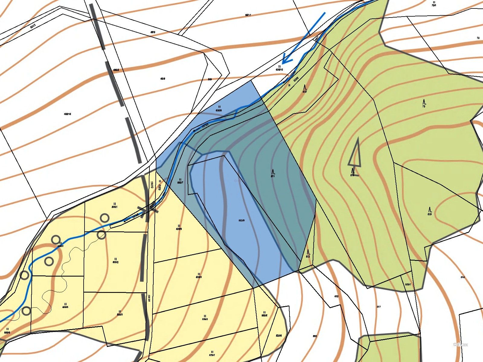 Prodej zemědělský pozemek - Vojkov, 1 120 m²