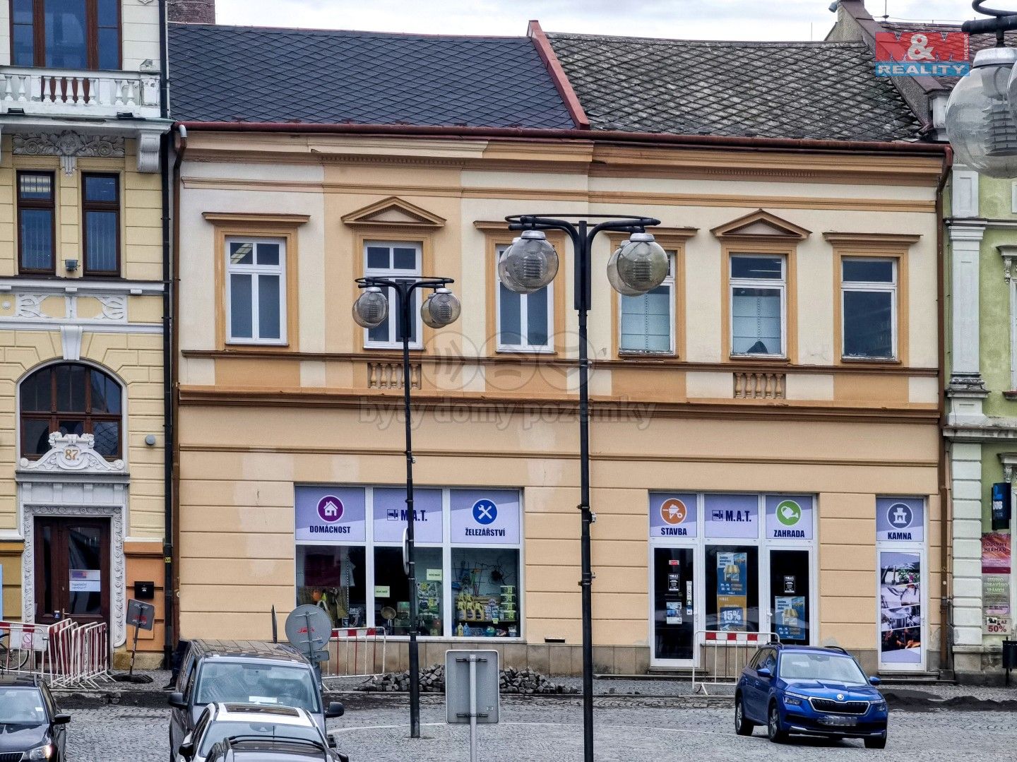 Pronájem obchodní prostory - Mírové nám., Ústí nad Orlicí, 528 m²