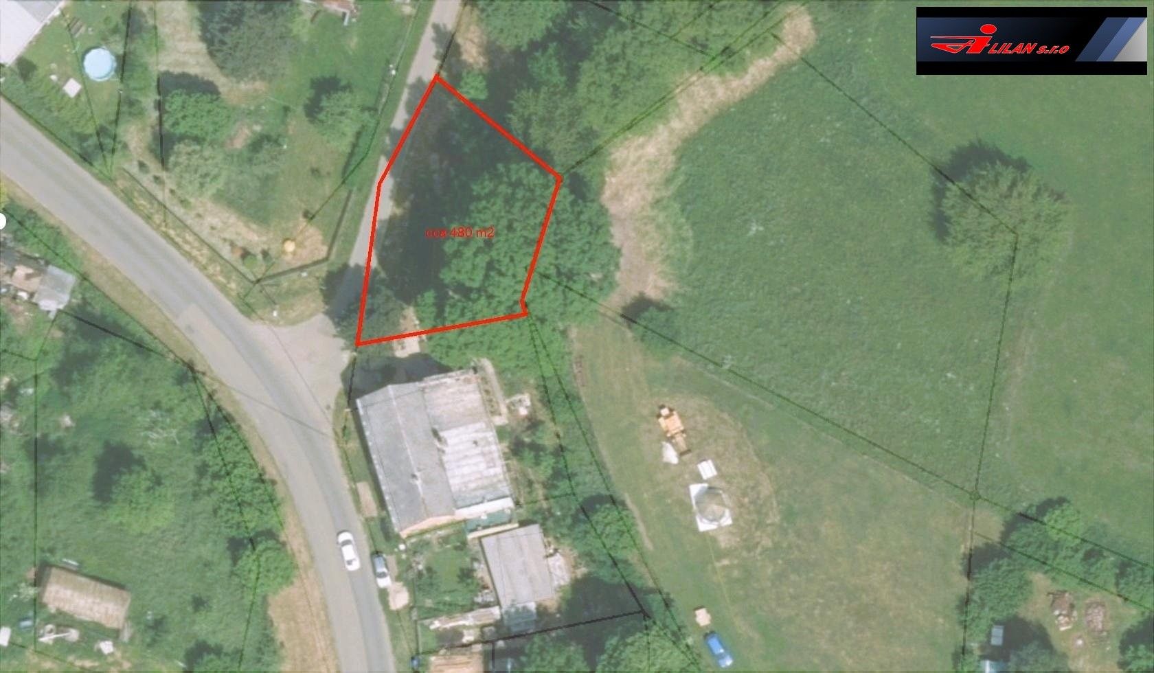 Zahrady, Luhov, Brniště, 480 m²