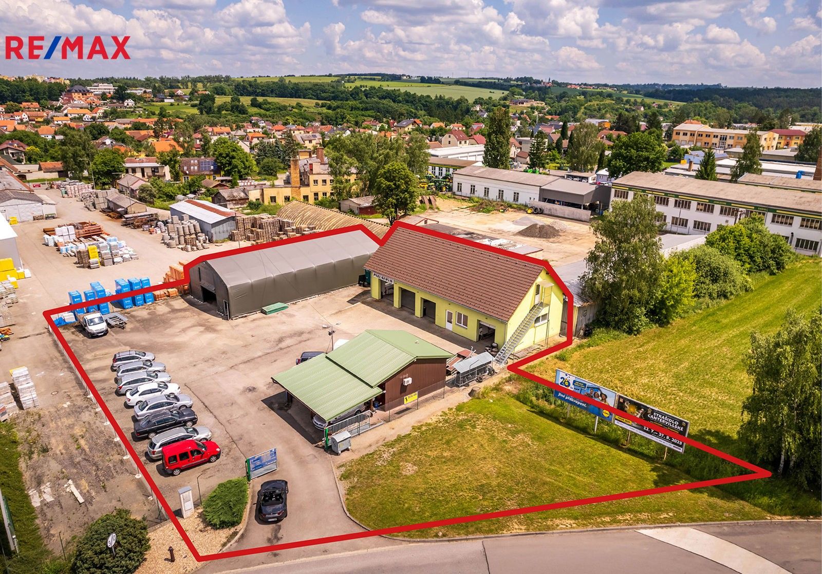Prodej komerční - Týn nad Vltavou, 517 m²
