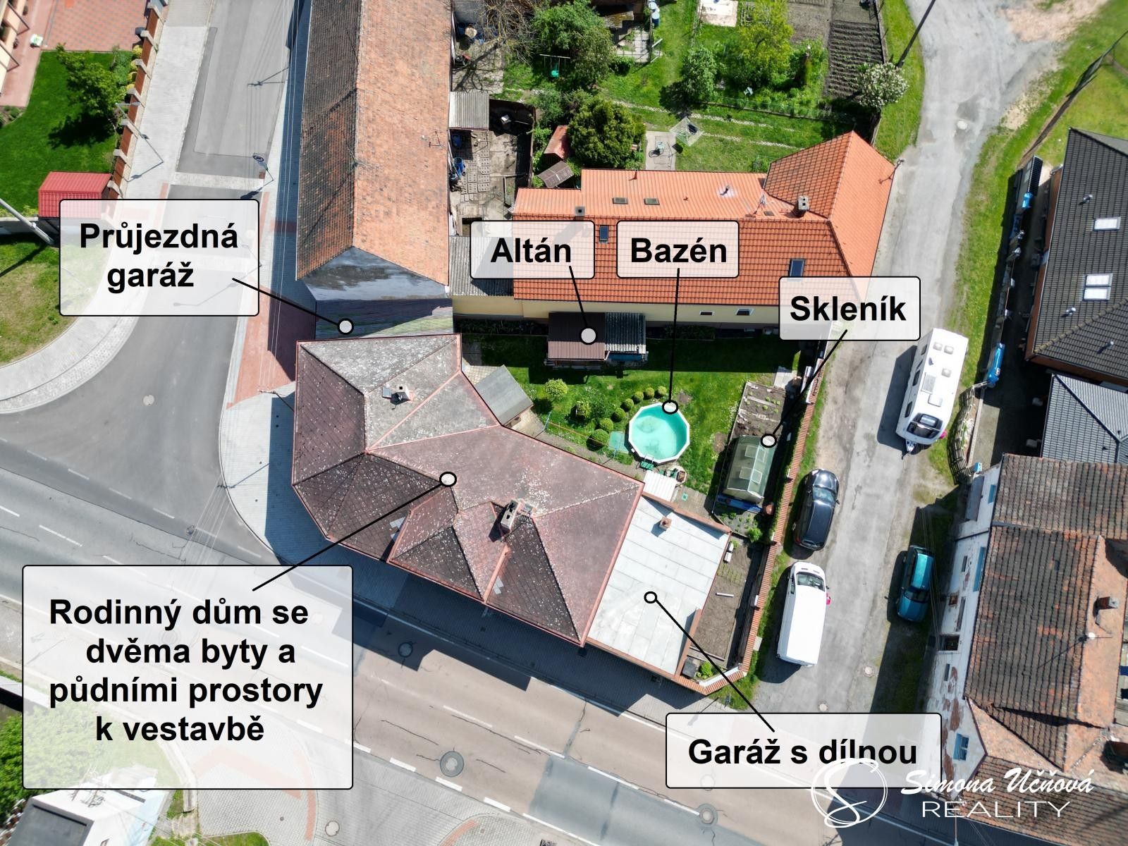 Prodej rodinný dům - Hornická, Zbůch, 339 m²