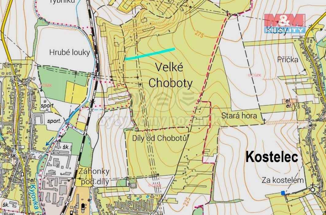 Prodej pozemek - Kyjov, 696 55, 1 585 m²