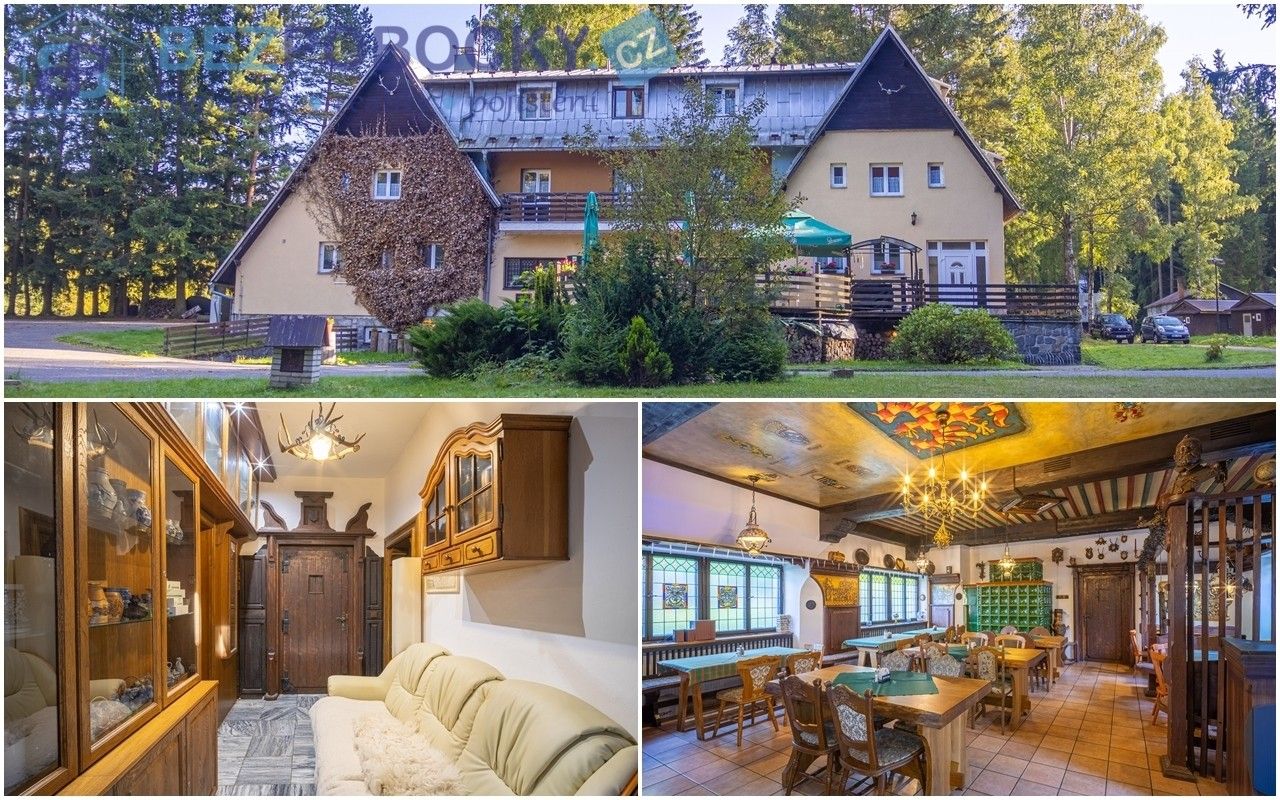 Ubytovací zařízení, Milovy, Sněžné, 644 m²