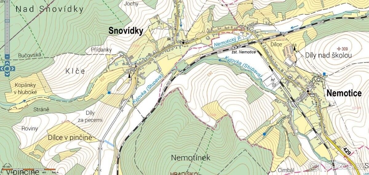 Prodej pozemek - Nesovice, 683 33, 1 608 m²