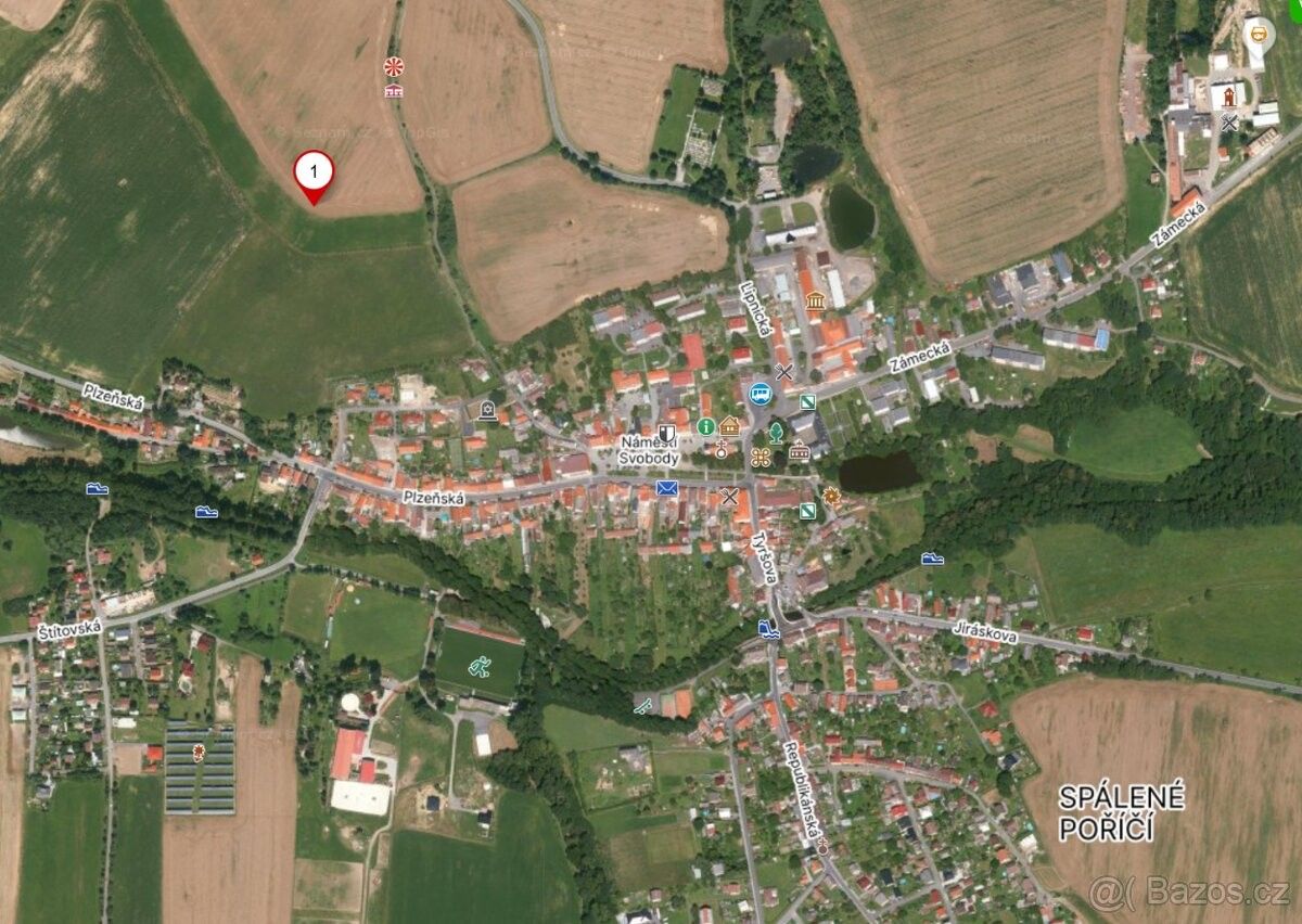 Pozemky pro bydlení, Spálené Poříčí, 335 61