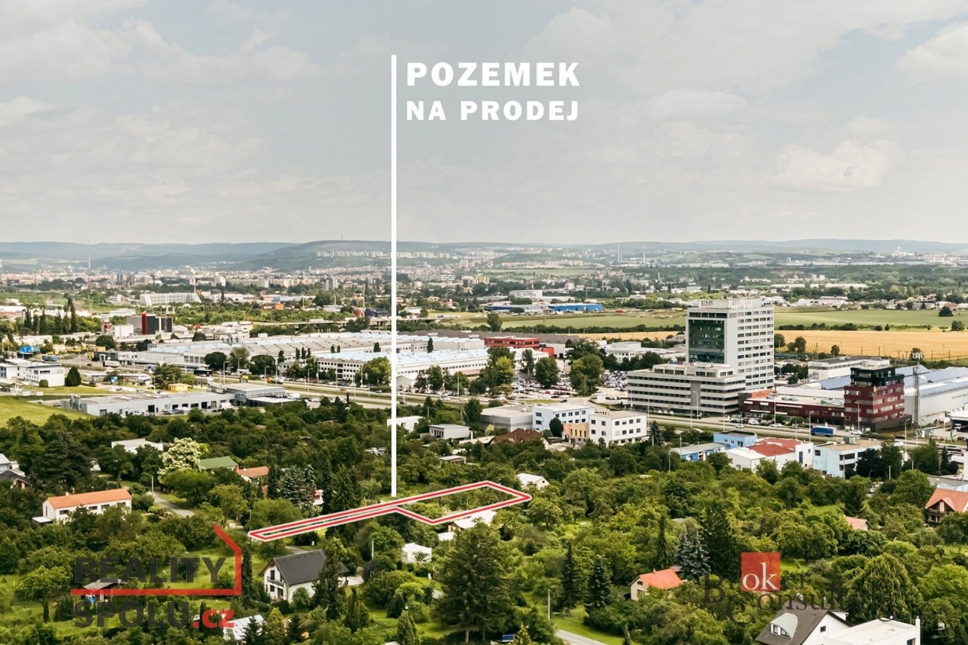 Prodej pozemek pro bydlení - Moravanské lány, Brno, 1 204 m²