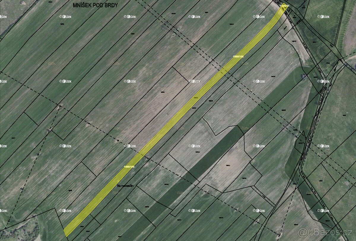 Pozemky pro bydlení, Mníšek pod Brdy, 252 10