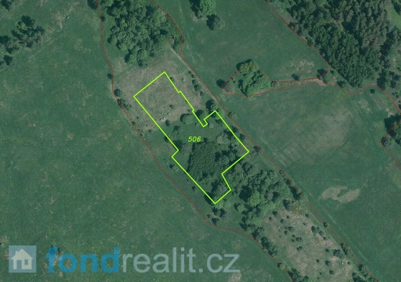 Prodej pozemek - Nová Ves u Klikova, Rapšach, 6 986 m²