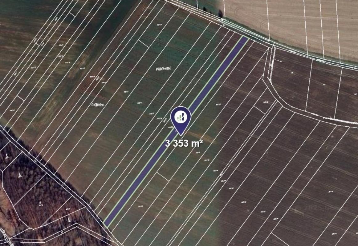 Zemědělské pozemky, Dobrčice, 3 353 m²