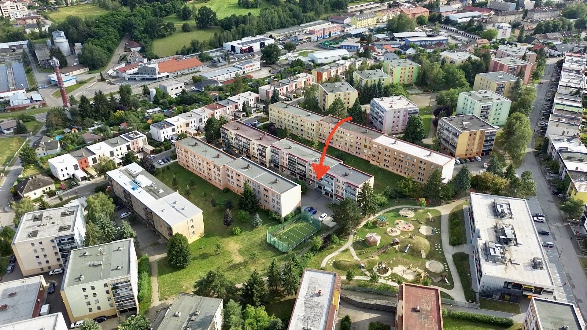 Prodej byt 3+1 - Jiřího Franka, Benešov, 74 m²