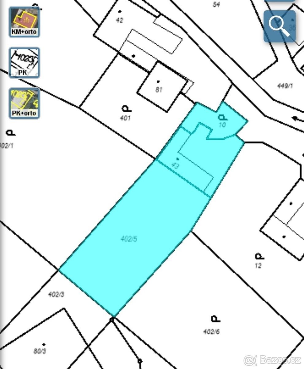 Prodej pozemek - Moravská Třebová, 571 01, 305 m²