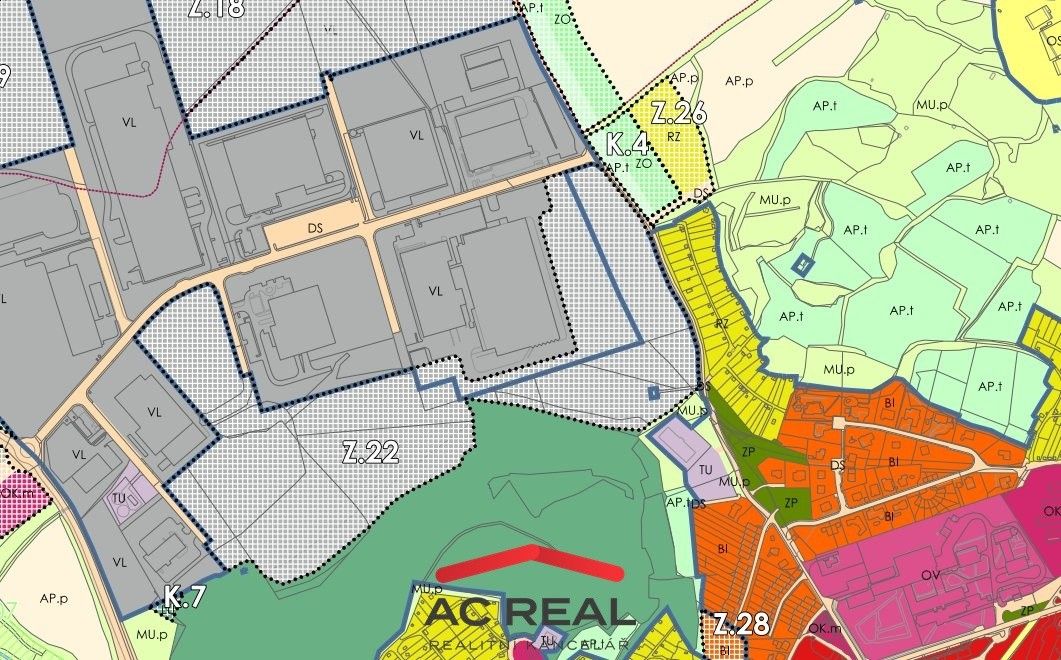 Komerční pozemky, Kadaň, 21 910 m²