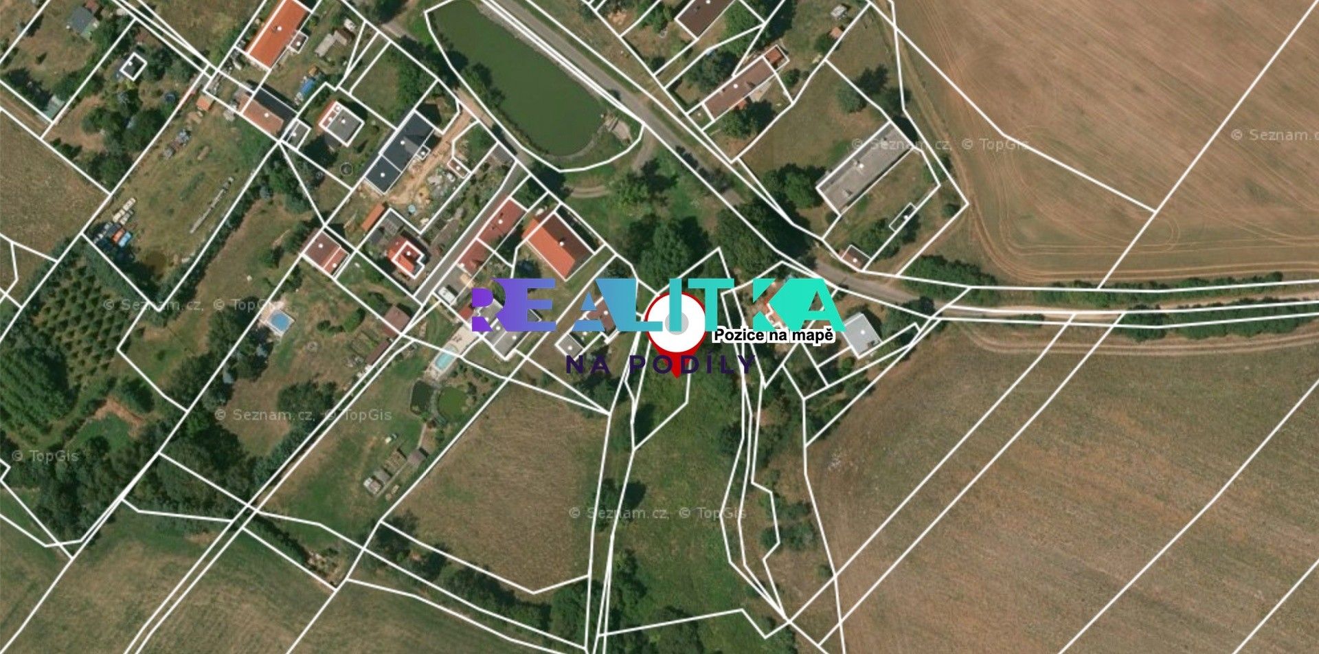 Louky, Nová Ves, Čistá, 414 m²