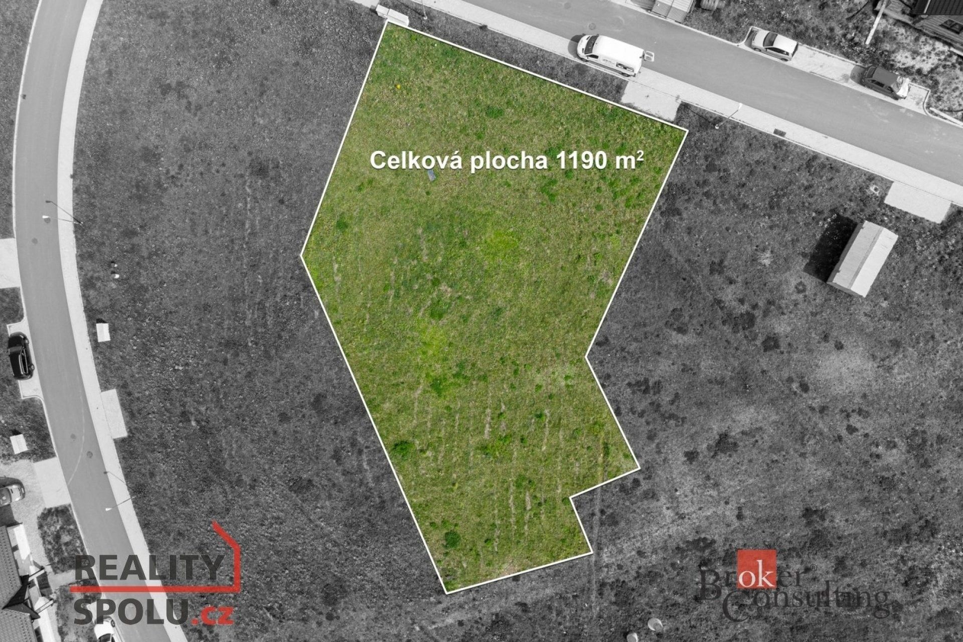 Prodej pozemek pro bydlení - Větrný Jeníkov, 1 190 m²