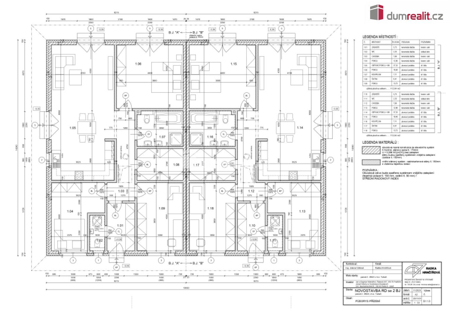 Pronájem rodinný dům - Tuhaň, 112 m²