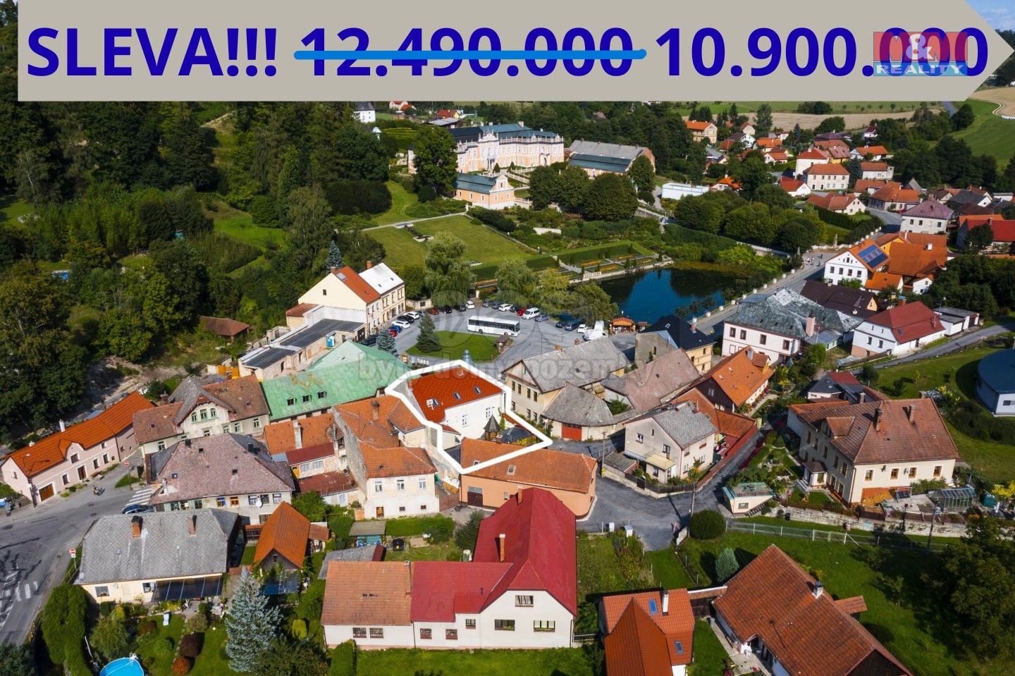 Prodej rodinný dům - Nové Hrady, 360 m²