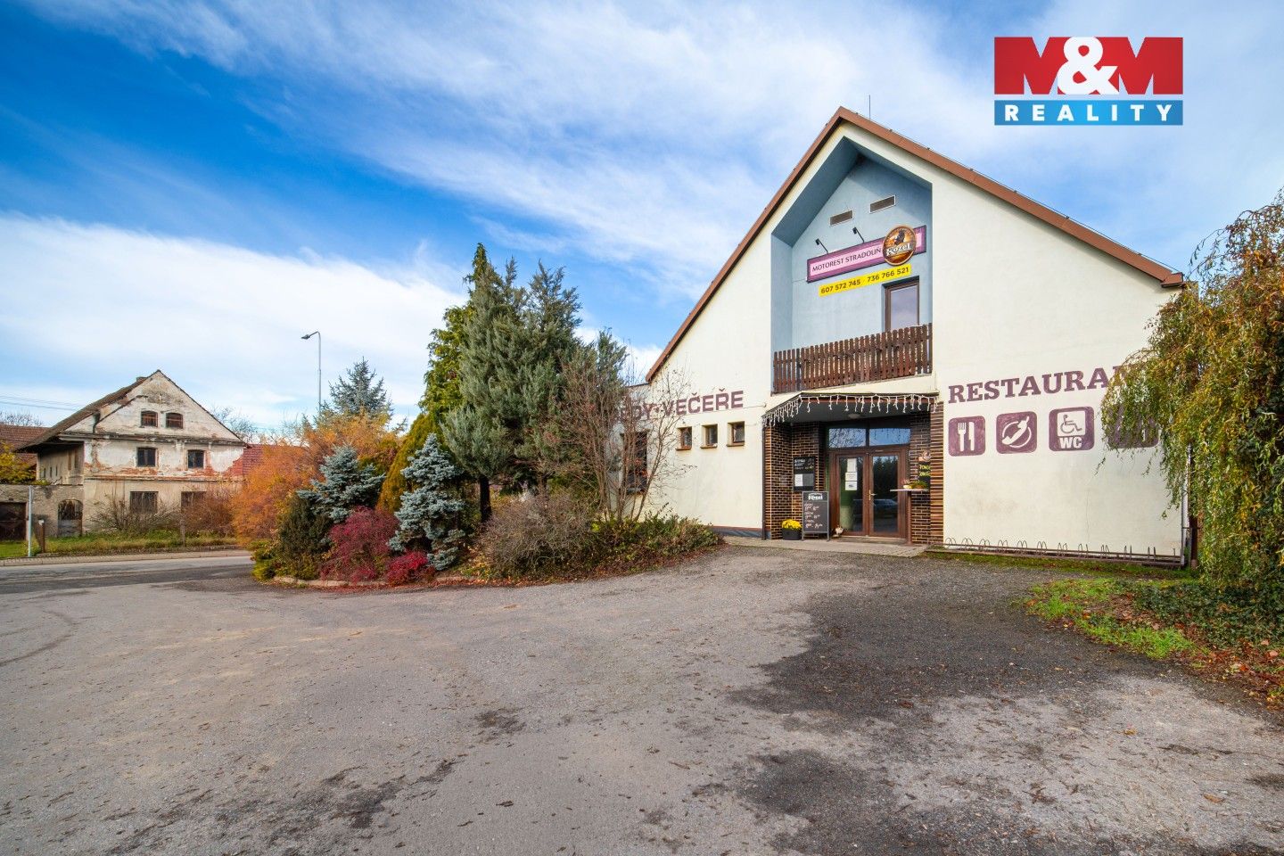 Ubytovací zařízení, Stradouň, 1 024 m²