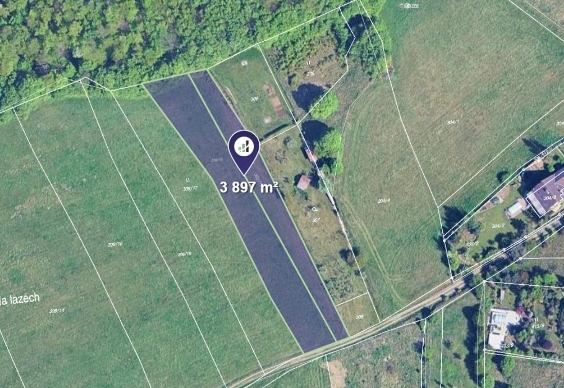 Zemědělské pozemky, Habrůvka, 3 897 m²