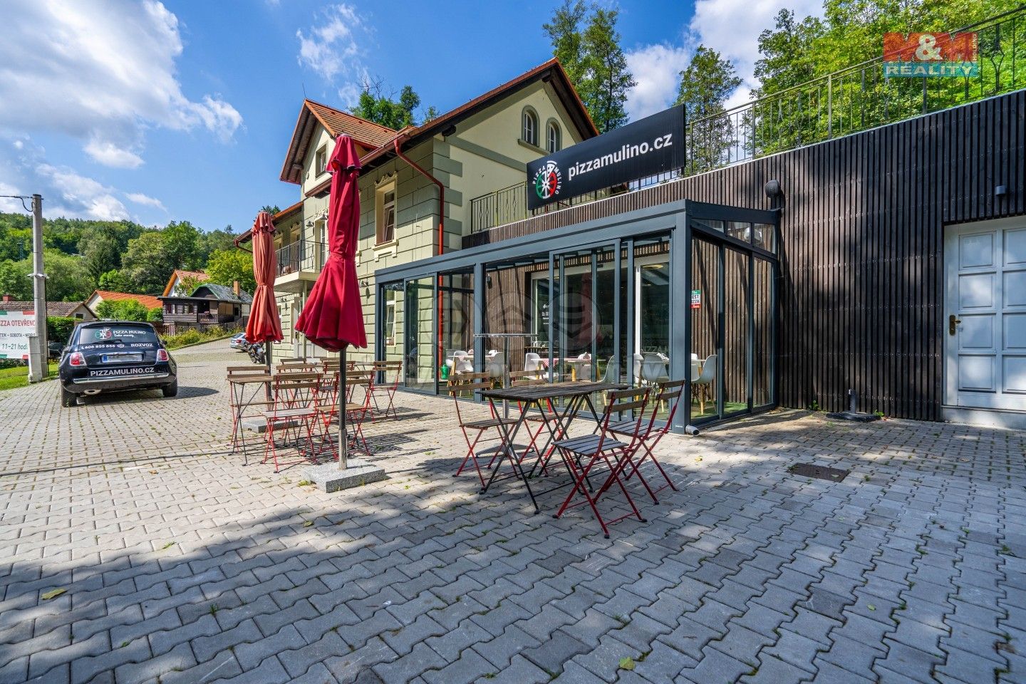 Restaurace, Jílové u Prahy, 448 m²