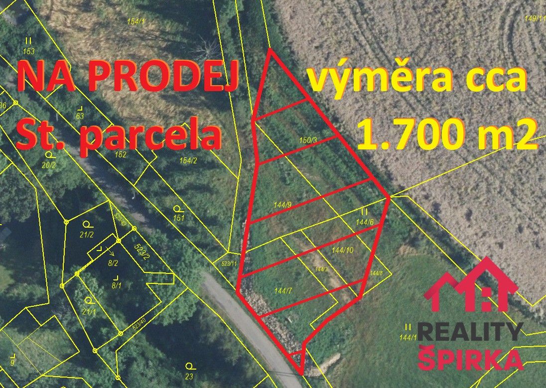 Pozemky pro bydlení, Anenská Studánka, 1 m²