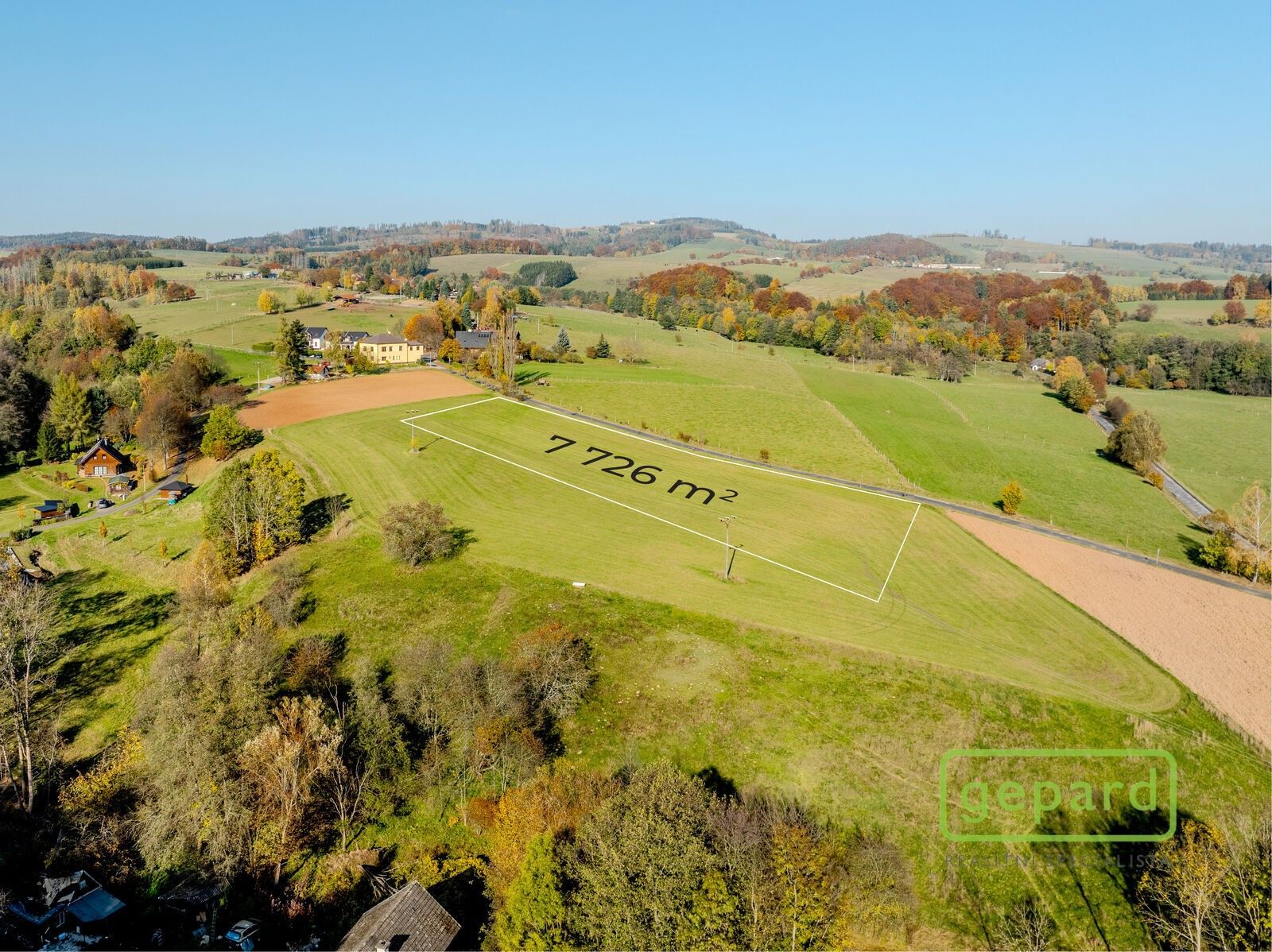 Pozemky pro bydlení, Úhlejov, 7 726 m²