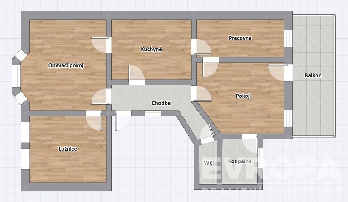 Prodej byt 3+1 - Zlaté Hory, 105 m²