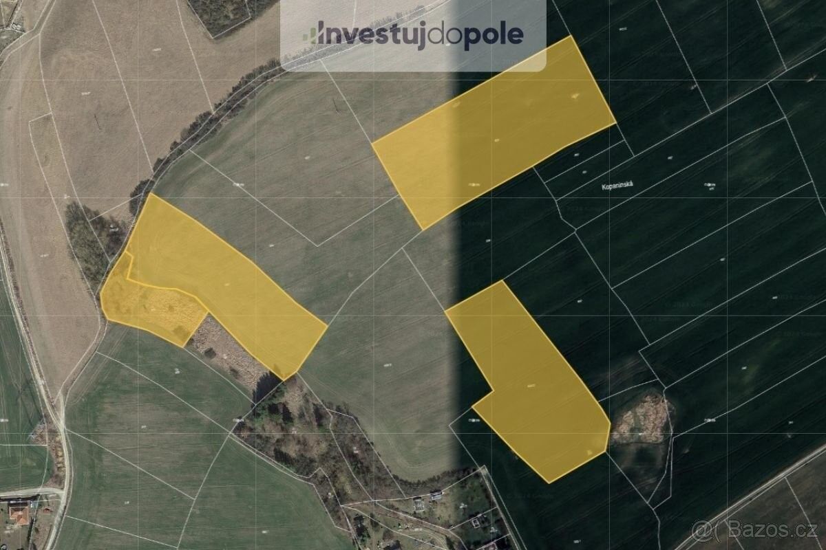 Prodej zemědělský pozemek - Mníšek pod Brdy, 252 10, 40 444 m²