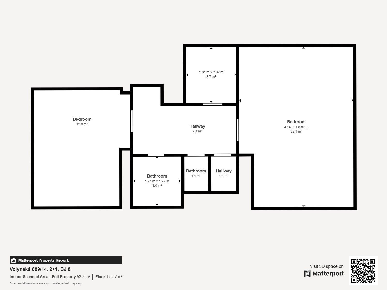 Pronájem byt 2+1 - Volyňská, Praha, 67 m²