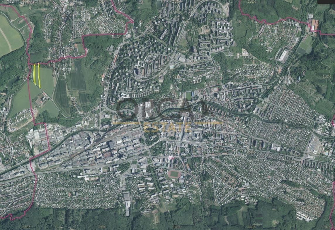 Prodej pozemek - Zlín, 760 01, 3 168 m²