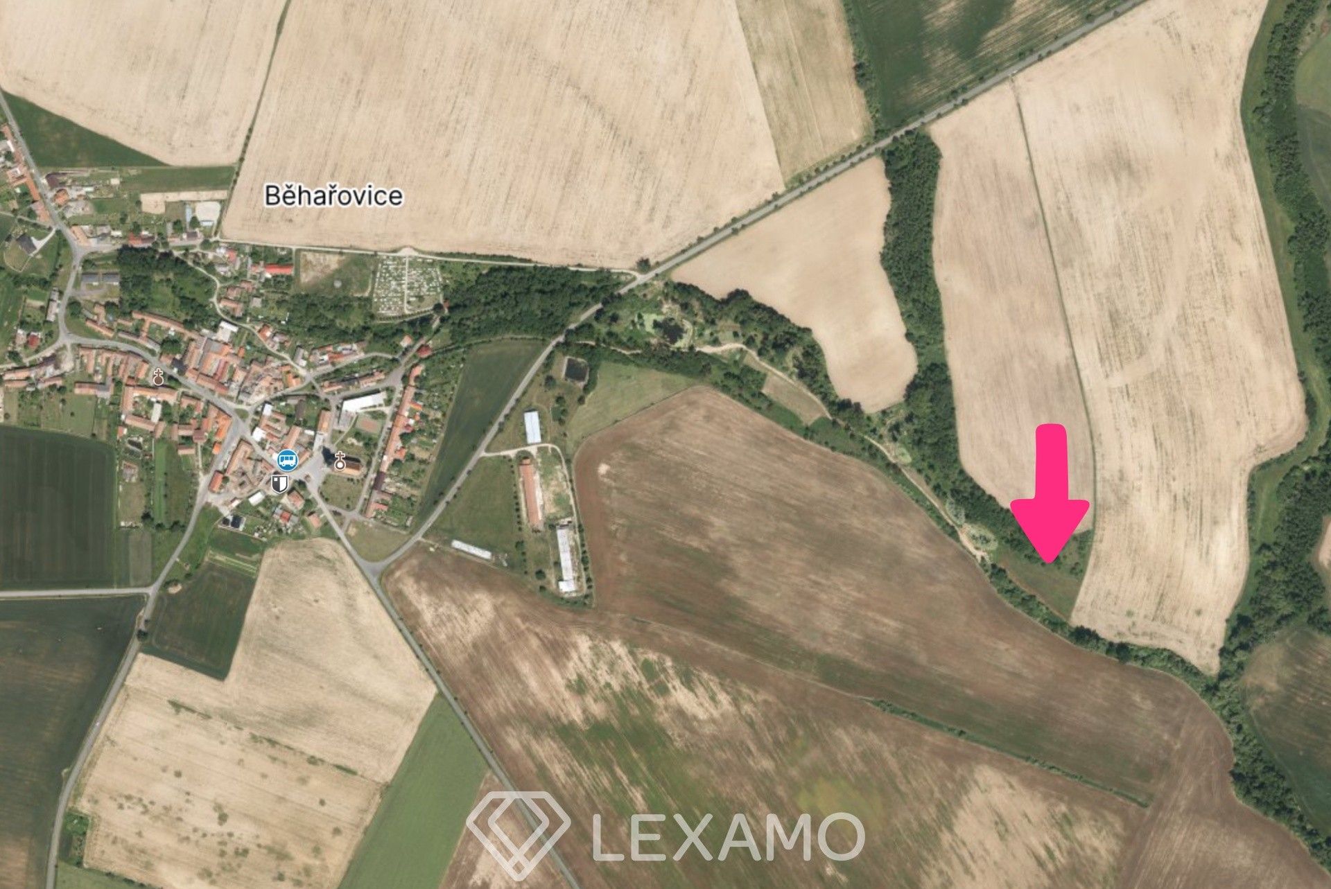 Zemědělské pozemky, Běhařovice