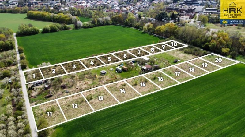 Zahrady, Olomouc, 535 m²