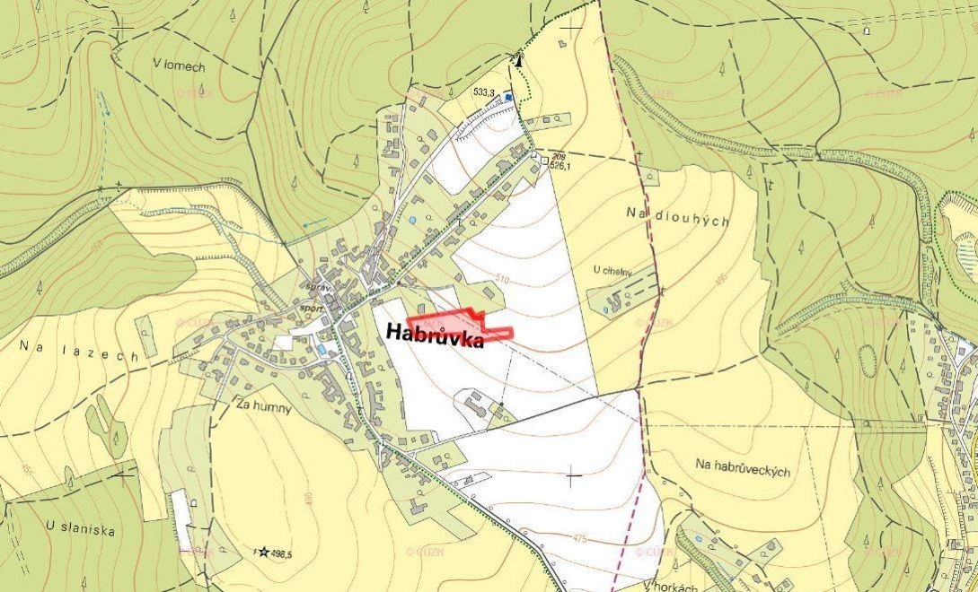 Prodej zemědělský pozemek - Křtiny, 679 05, 4 668 m²