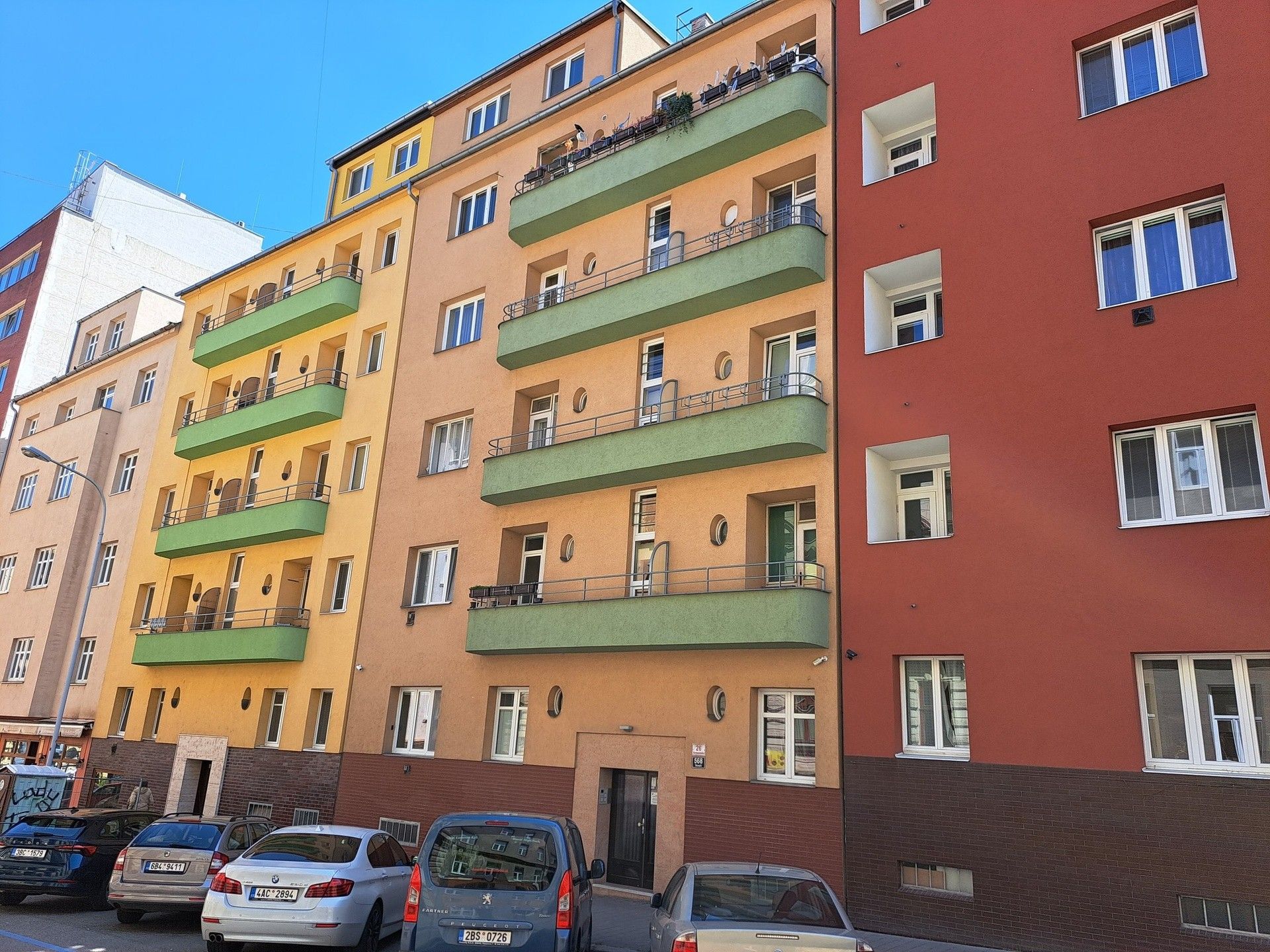 1+kk, Antonínská, Brno, 40 m²