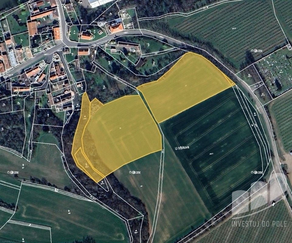 Zemědělské pozemky, Tismice, 22 498 m²