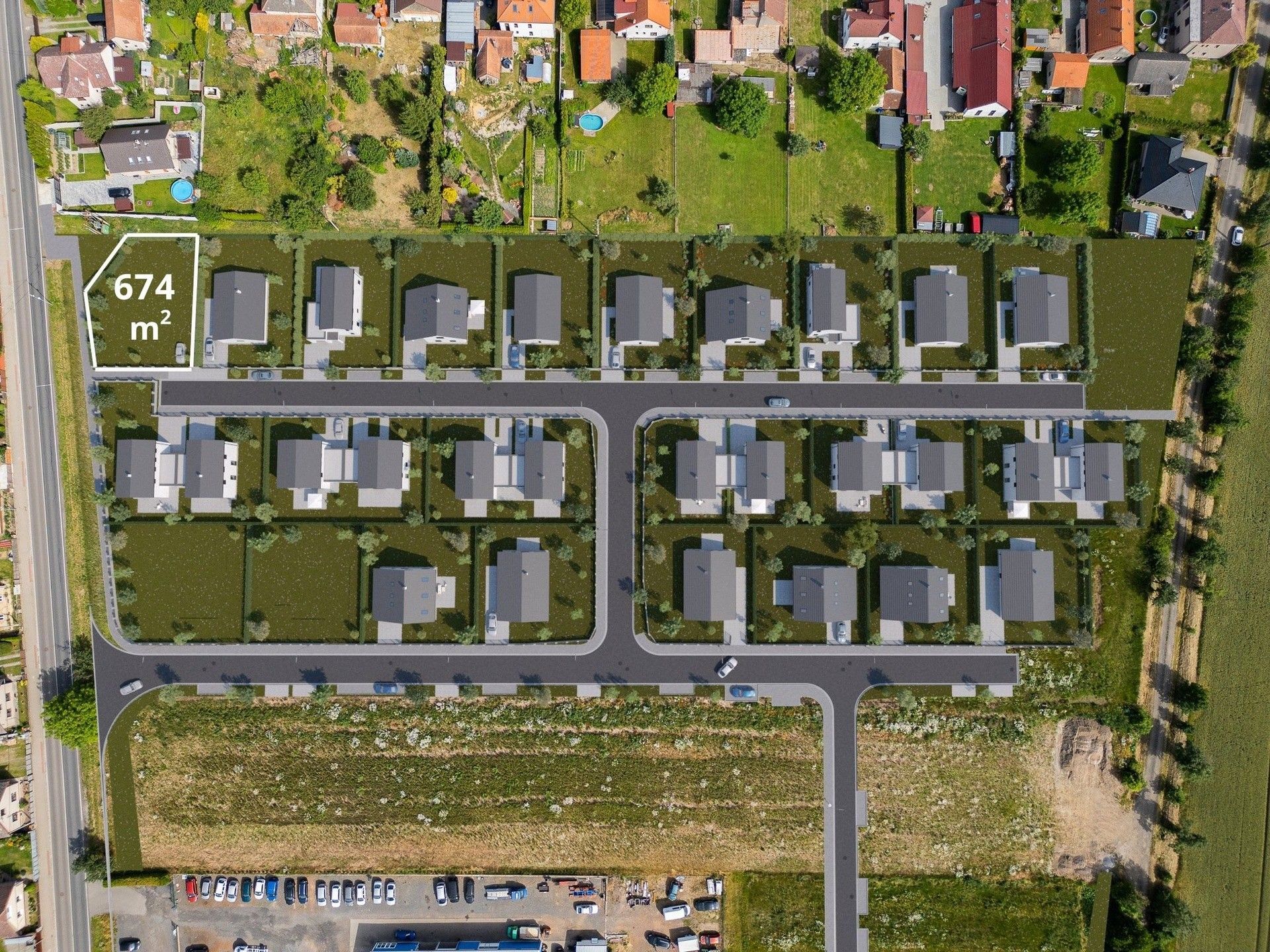 Pozemky pro bydlení, Zaječice